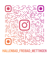 QR Code Instagram Account Freibad Mettingen
